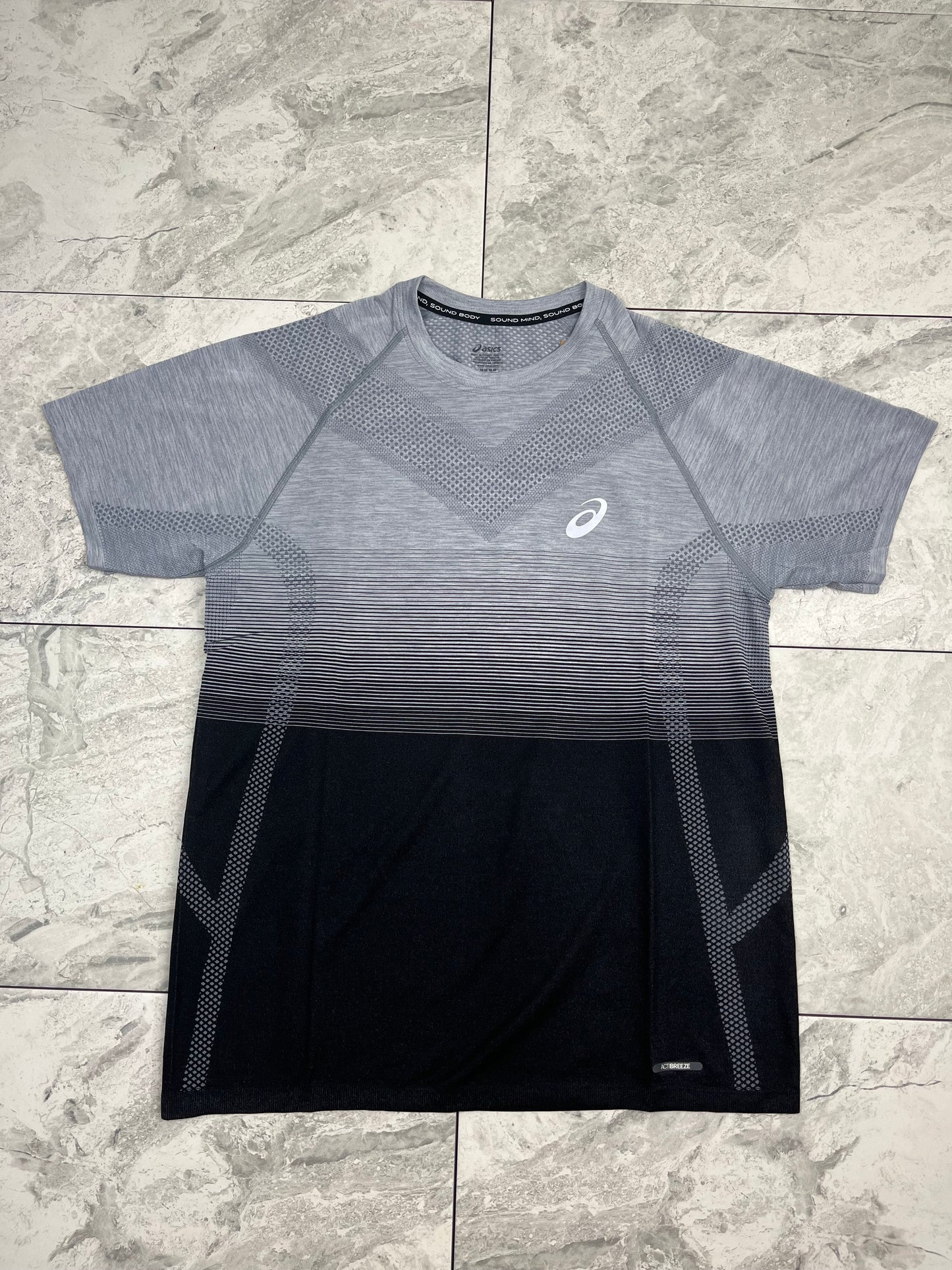 ASICS Seamless t shirt - Black/Grey