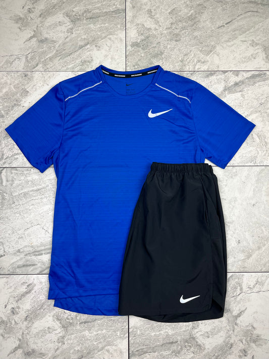 Nike miler set - Royal Blue/Black