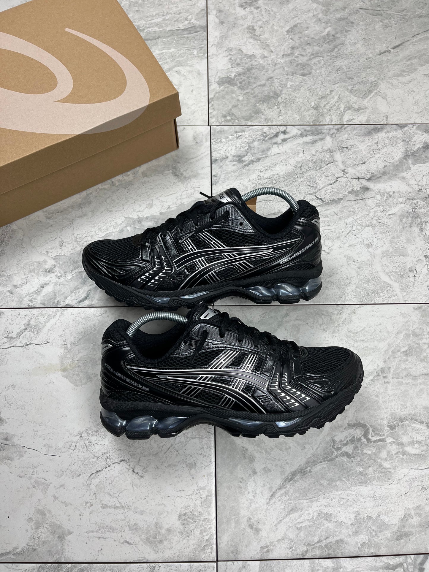 ASICS gel kayano 14 - Black/Pure silver
