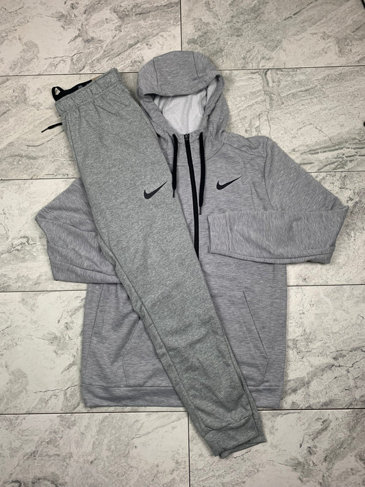 Nike pro tracksuit grey