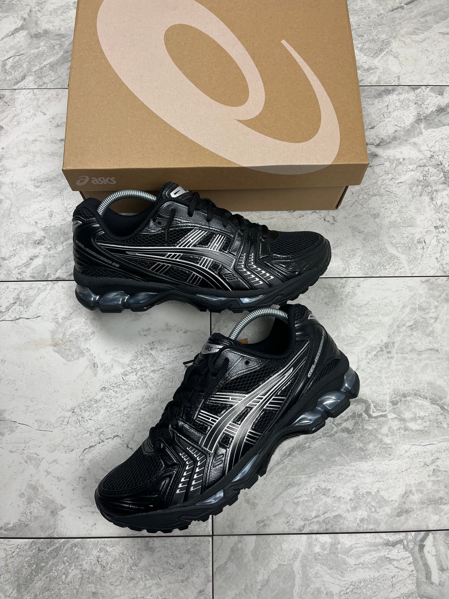 ASICS gel kayano 14 - Black/Pure silver