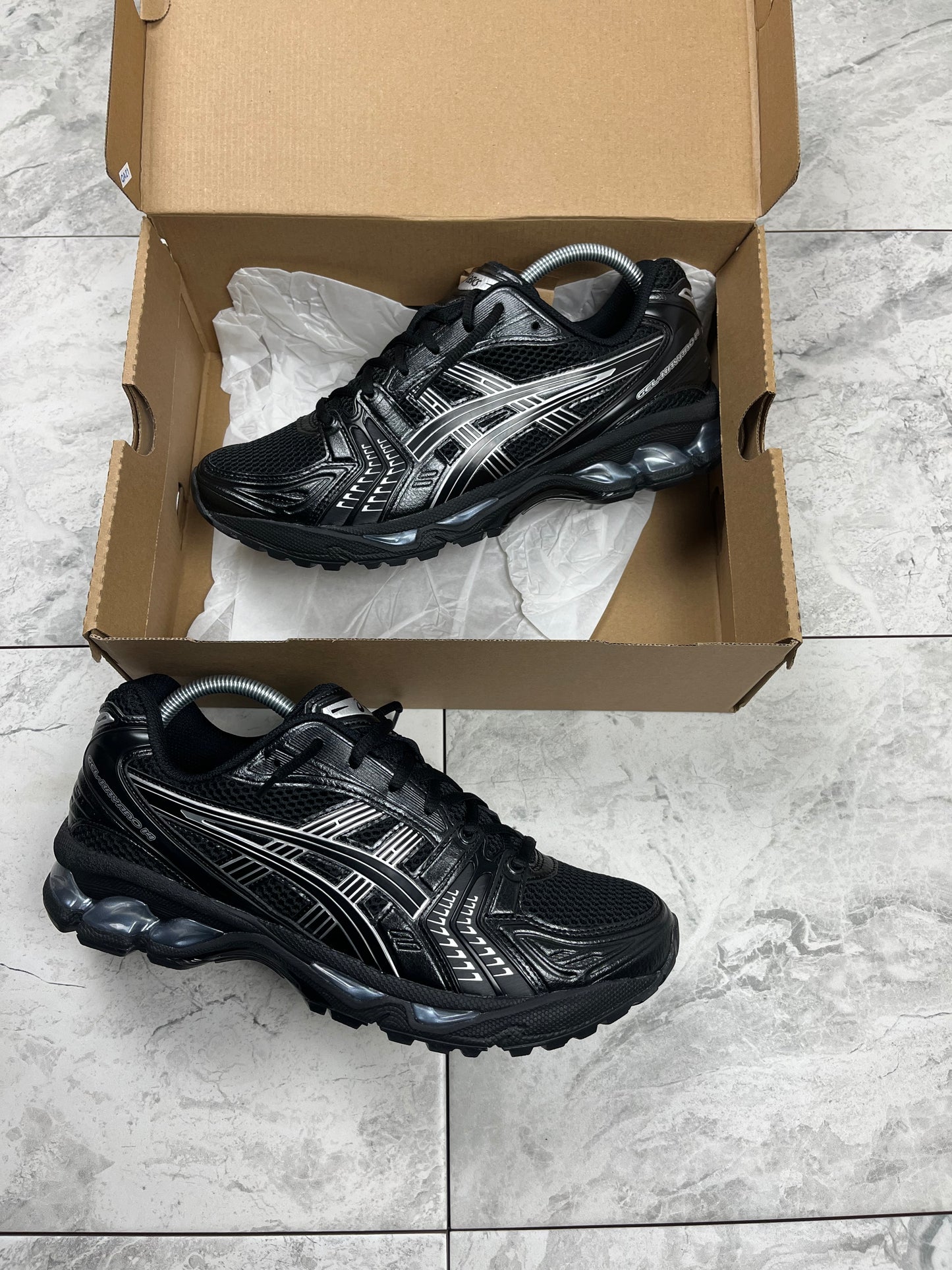 ASICS gel kayano 14 - Black/Pure silver