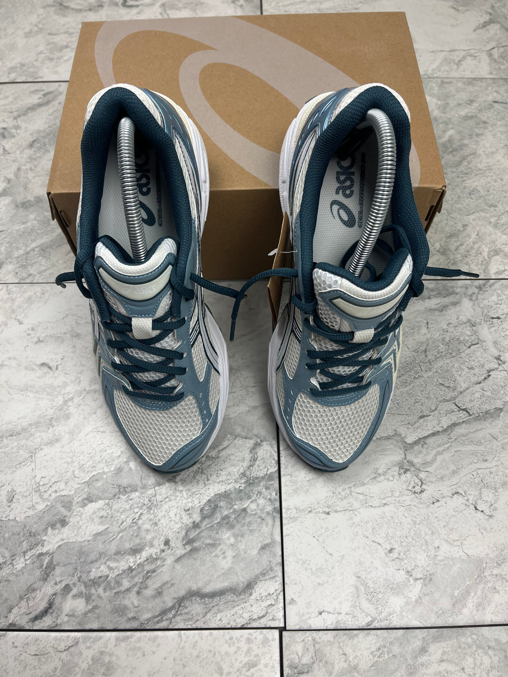 ASICS gel kayano 14 - Cream/Raw indigo