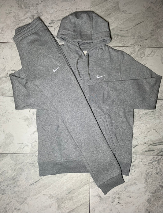 Nike club tracksuit grey