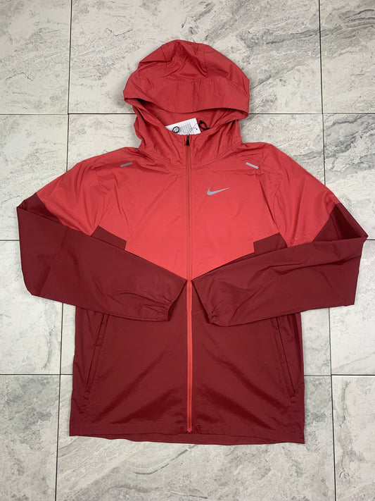 Nike UV windbreaker Adobe red