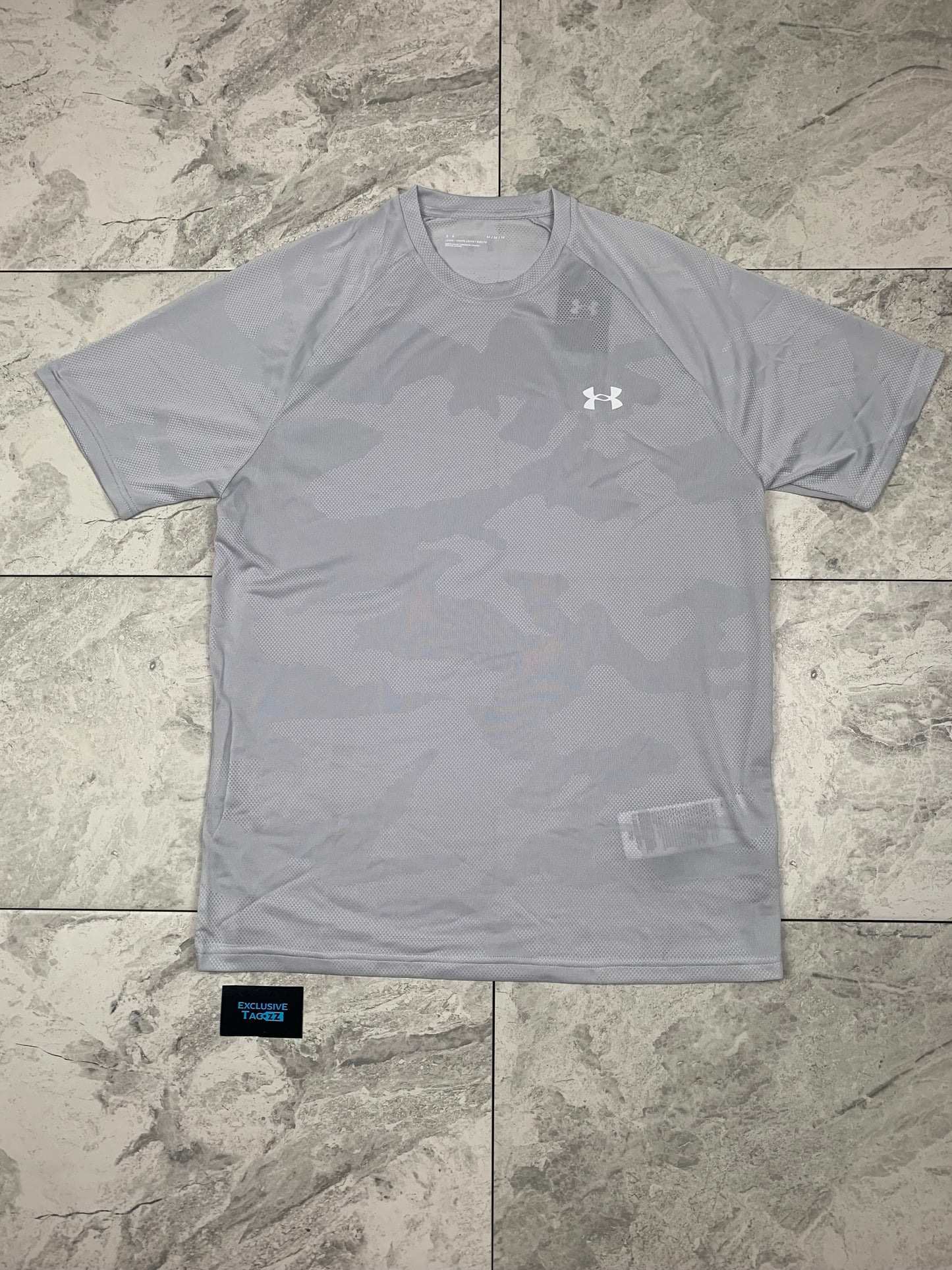 Under Armour jacquard tee grey