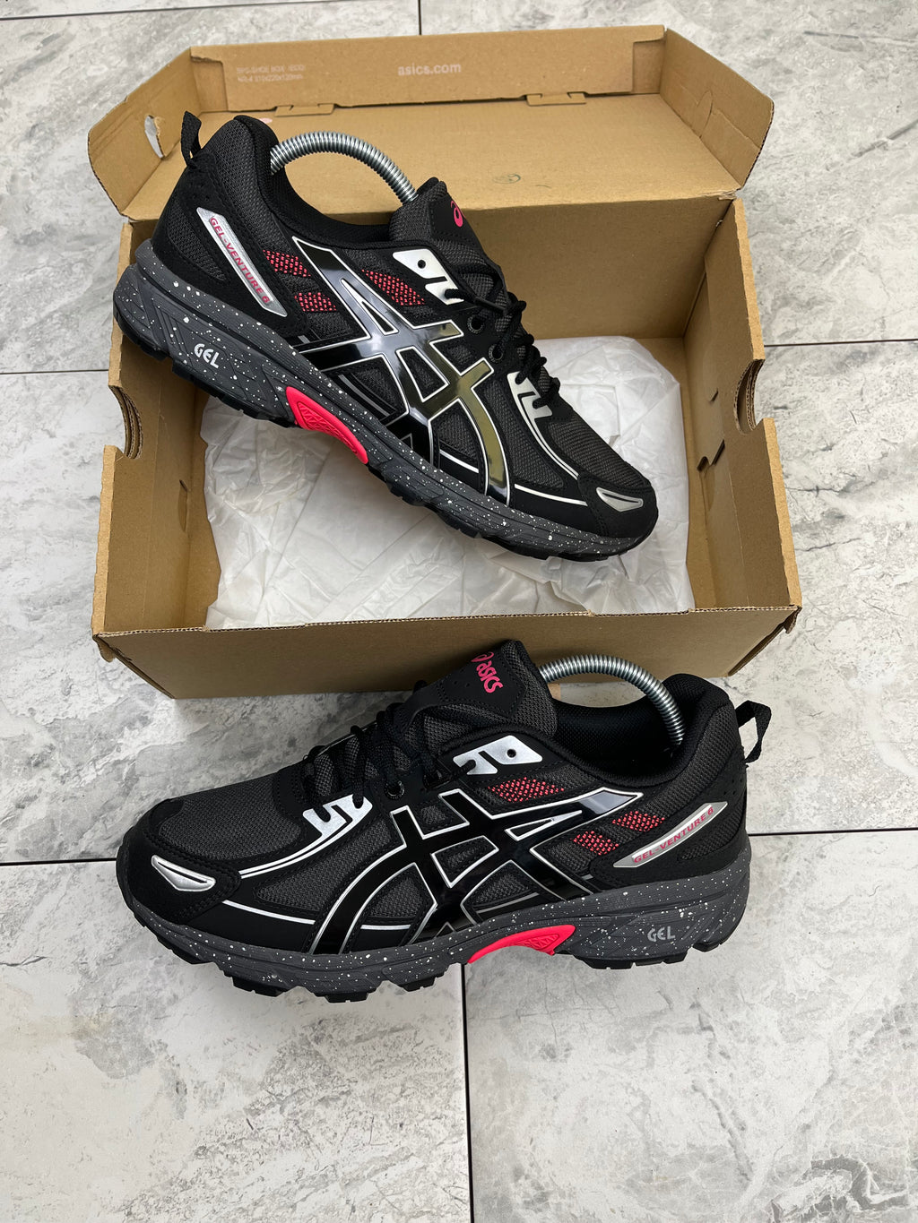 ASICS gel venture 6 Obsidian Grey/Black