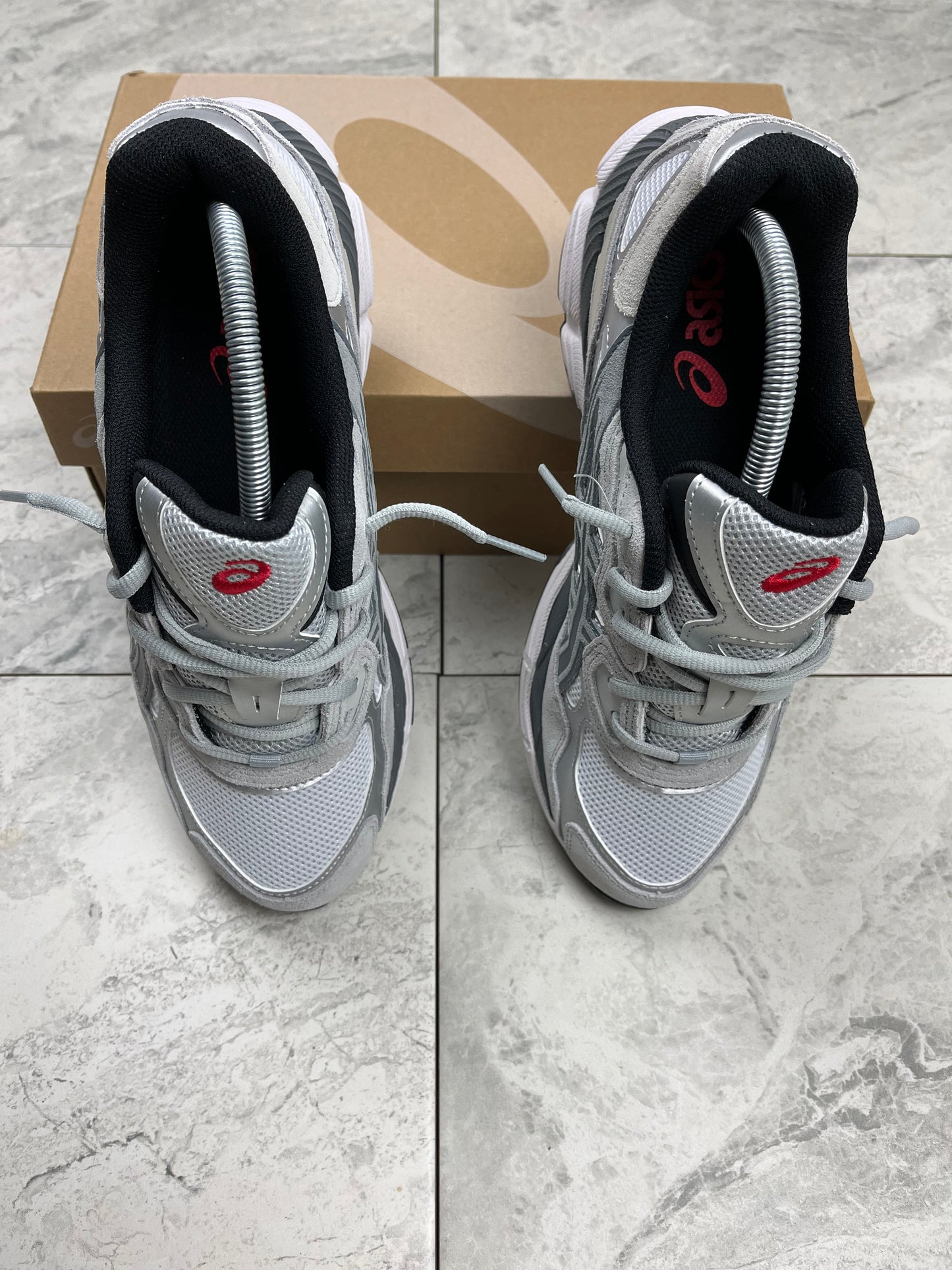 ASICS gel nyc - White/Steel grey