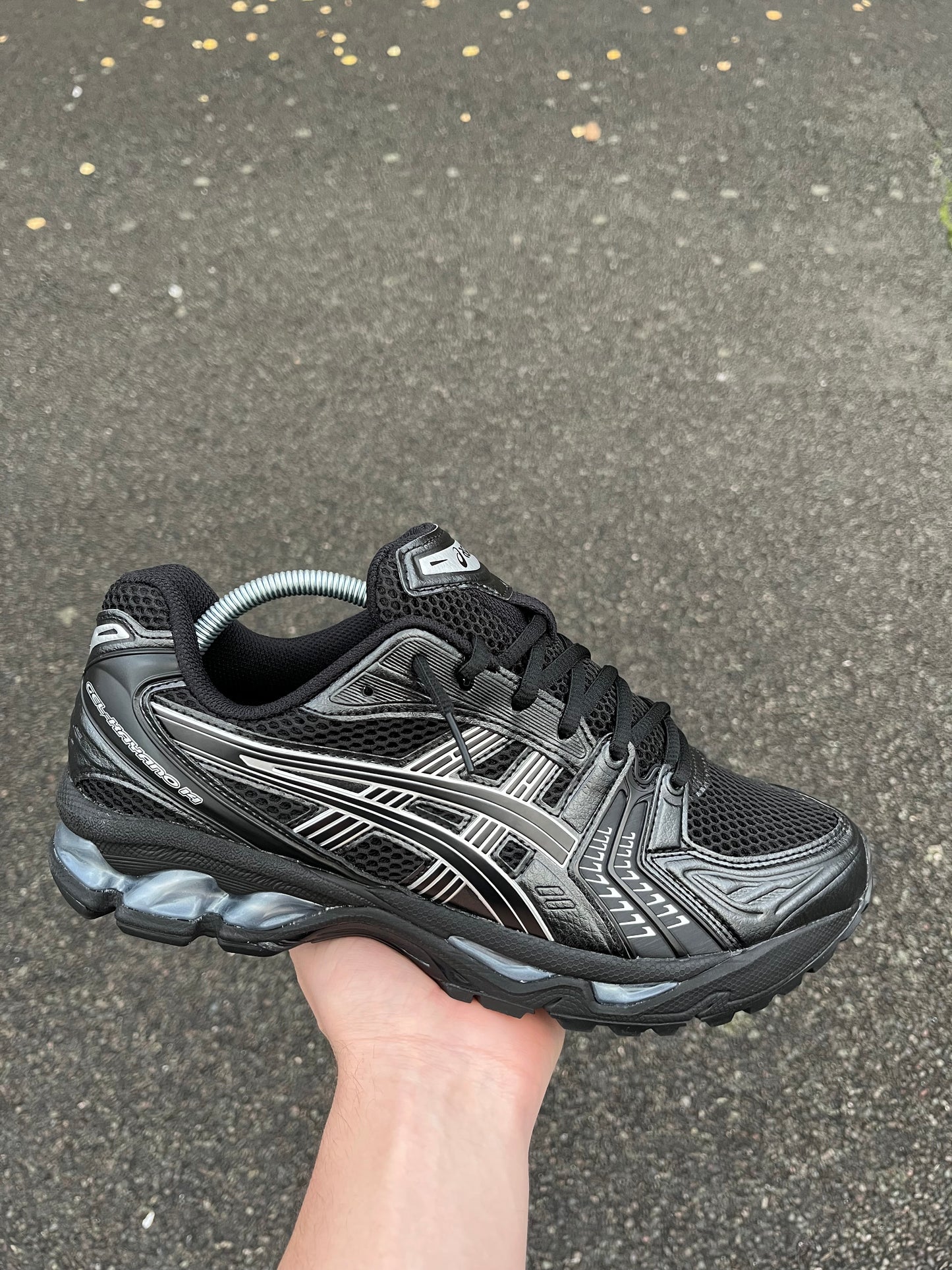 ASICS gel kayano 14 - Black/Pure silver