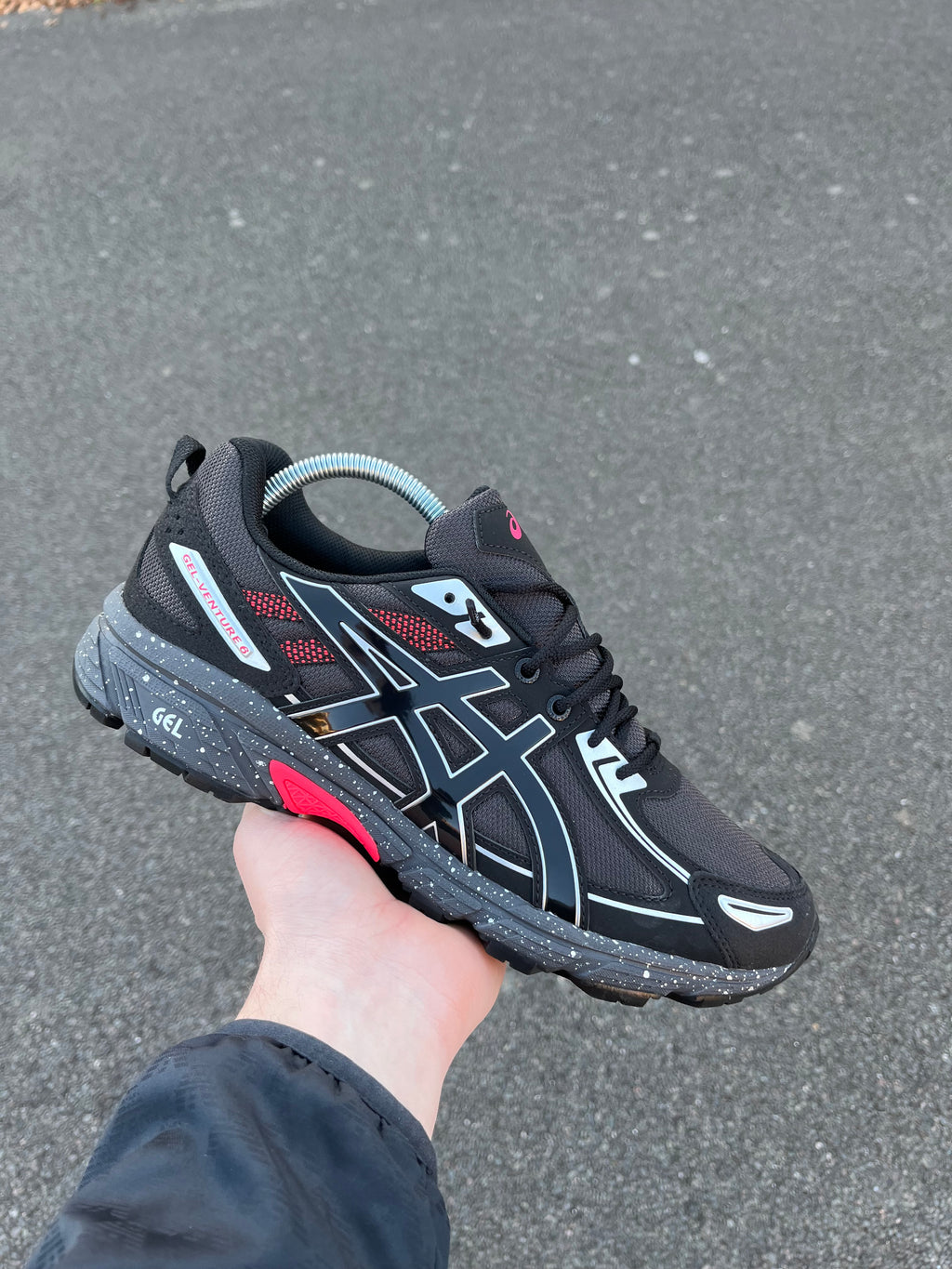 ASICS gel venture 6 Obsidian Grey/Black