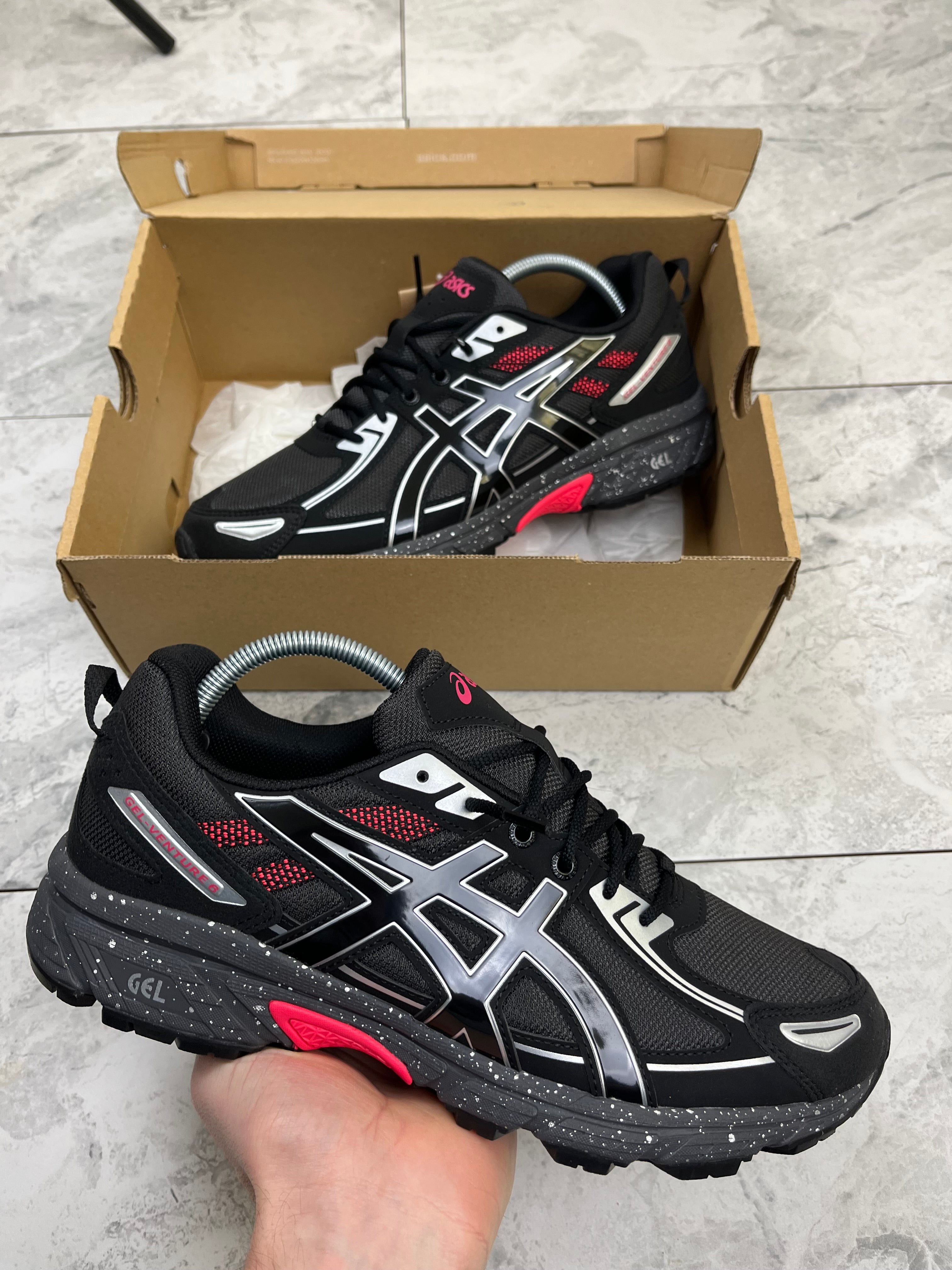 ASICS gel venture 6 Obsidian Grey/Black