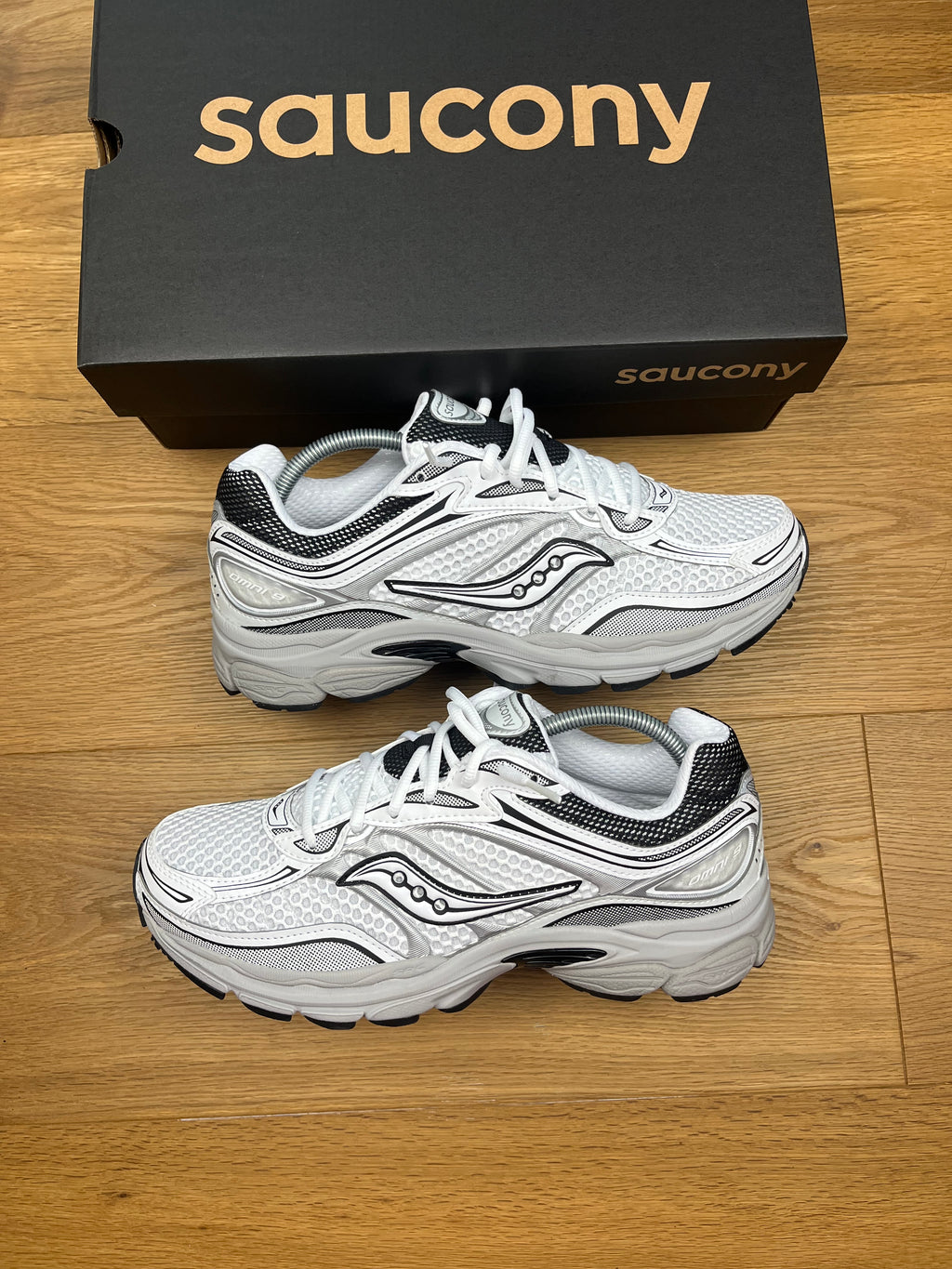 Saucony pro grid omni 9 - White/Cadet
