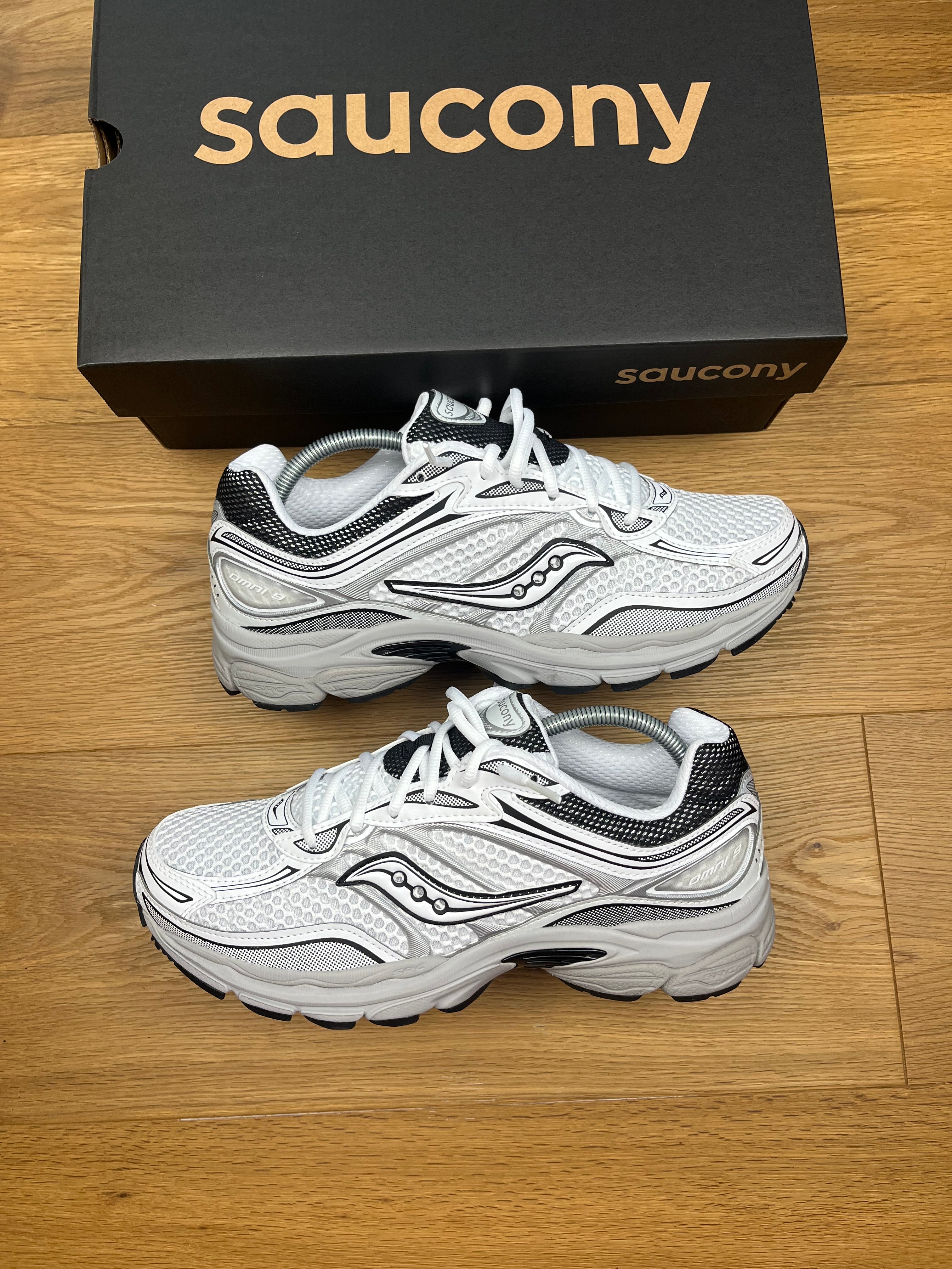 Saucony pro grid omni 9 - White/Cadet