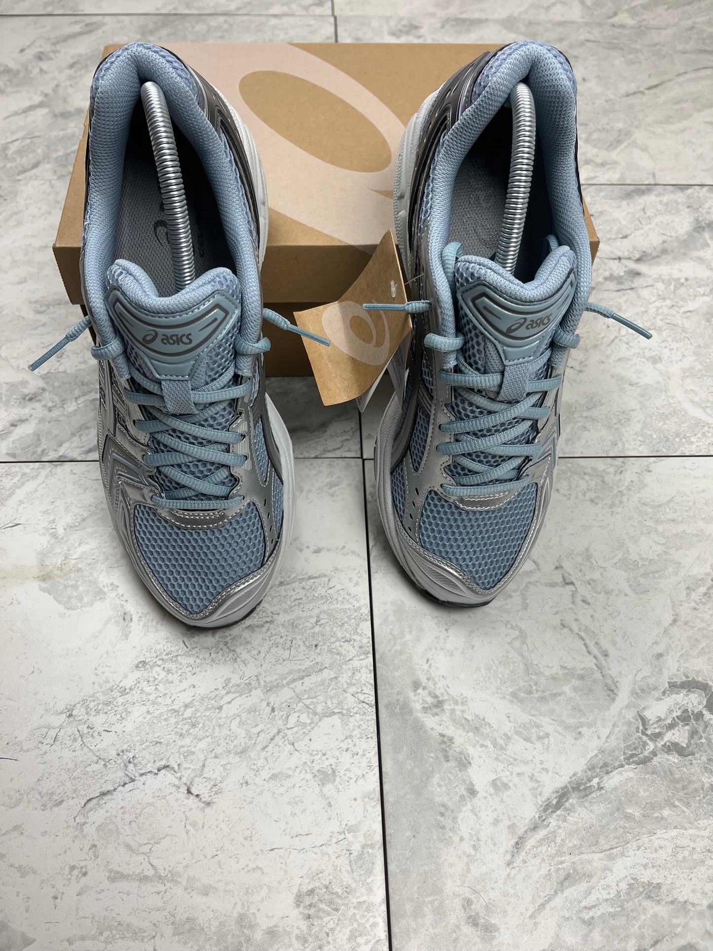 ASICS gel kayano 14- Dolphin Grey/Pure silver