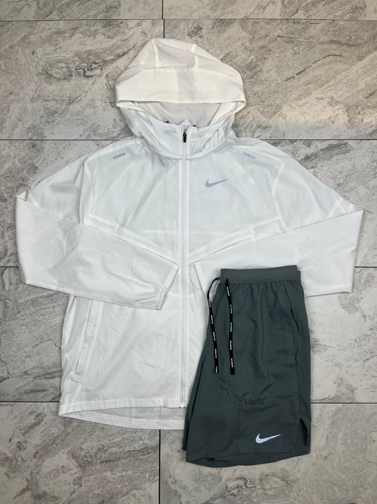 Nike UV Windbreaker set - Ice white/grey
