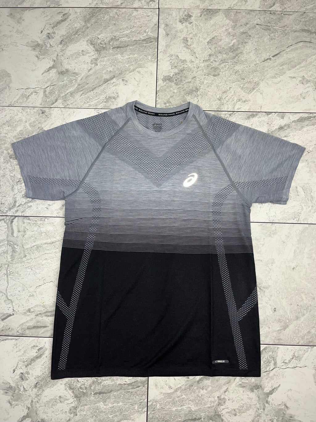 ASICS Seamless t shirt - Black/Grey