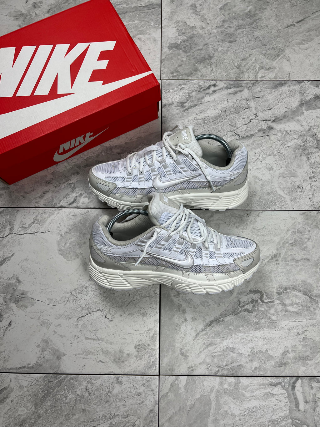 Nike P6000- Sail White/Vast Grey
